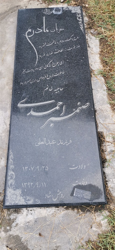 صنمبر احمدی